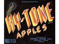 HY-TONE Apple Label