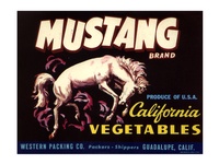 Mustang Vegetables - Sm