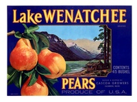 Lake Wenatchee Pears - Blue label