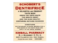 Schobert's Dentifrice