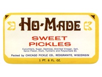 Ho-Made Pickle Label