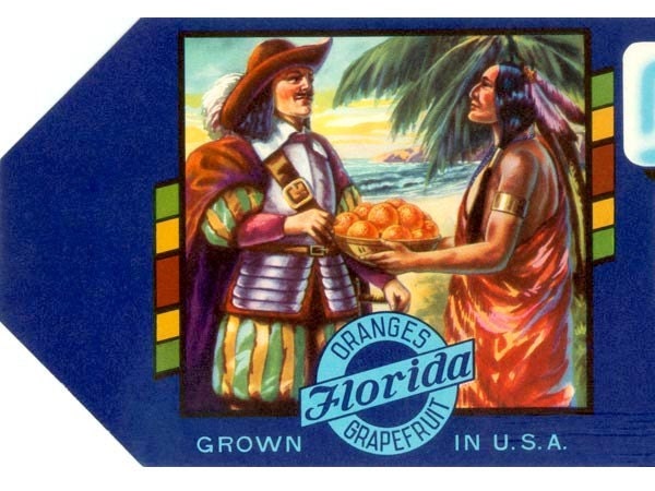 Good Will Orange Crate label