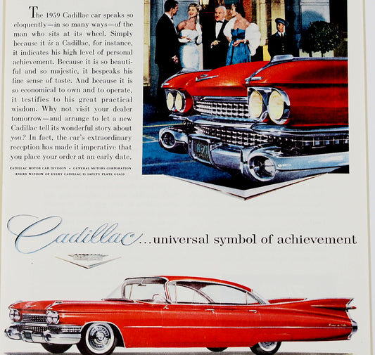 Cadillac Ad – 1959