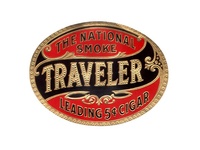 Traveler Cigar Nail Seal Label