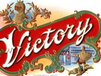 Victory Cigar Label