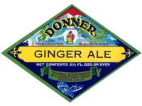 Donner Ginger Ale Label
