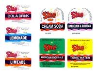 She Pixie Soda Label Collection