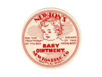Newton’s Baby Ointment Label