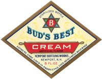 Bud's Best Cream Soda label