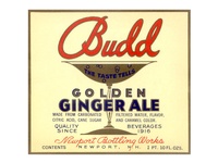 Budd Golden Ginger Ale