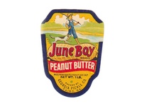 June Boy Georgia Peanut Butter Label