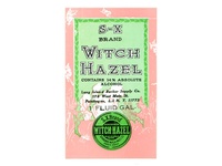 S-X Witch Hazel Vintage Label
