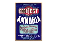 GoodTest Ammonia Label