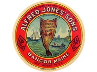 Alfred Jones' Sons Finnan Haddie Label