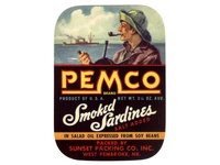 Pemco Sardines Label