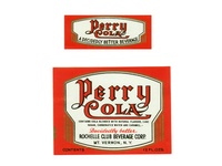 Perry Cola Soda Label