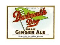 Dartmouth Dry Pale Ginger Ale Label