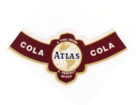 Atlas Cola Neck Label