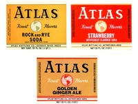 Atlas Soda Labels