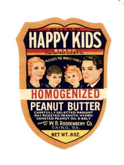Georgia Peanut Butter Labels