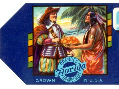 Good Will Orange Crate label