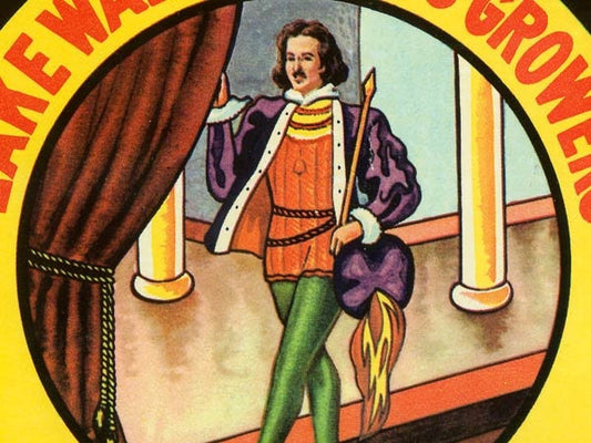 Prince of Wales Brand Florida Citrus Label
