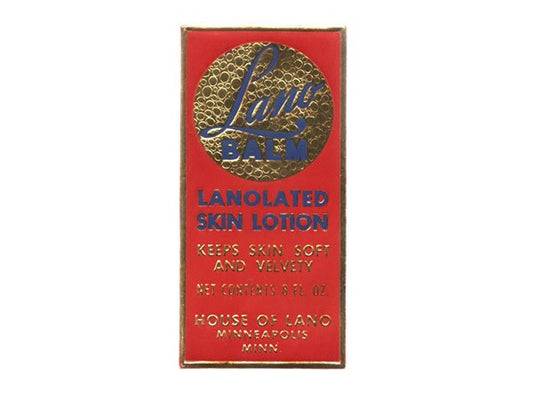 Lano Balm Lanolated Skin Lotion Beauty label
