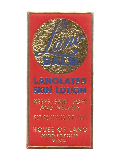Lano Balm Lanolated Skin Lotion Beauty label