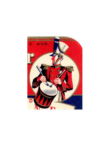 Drummer Boy Maine Sardine Label