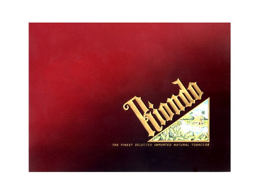 Riondo Outer Cigar Box label