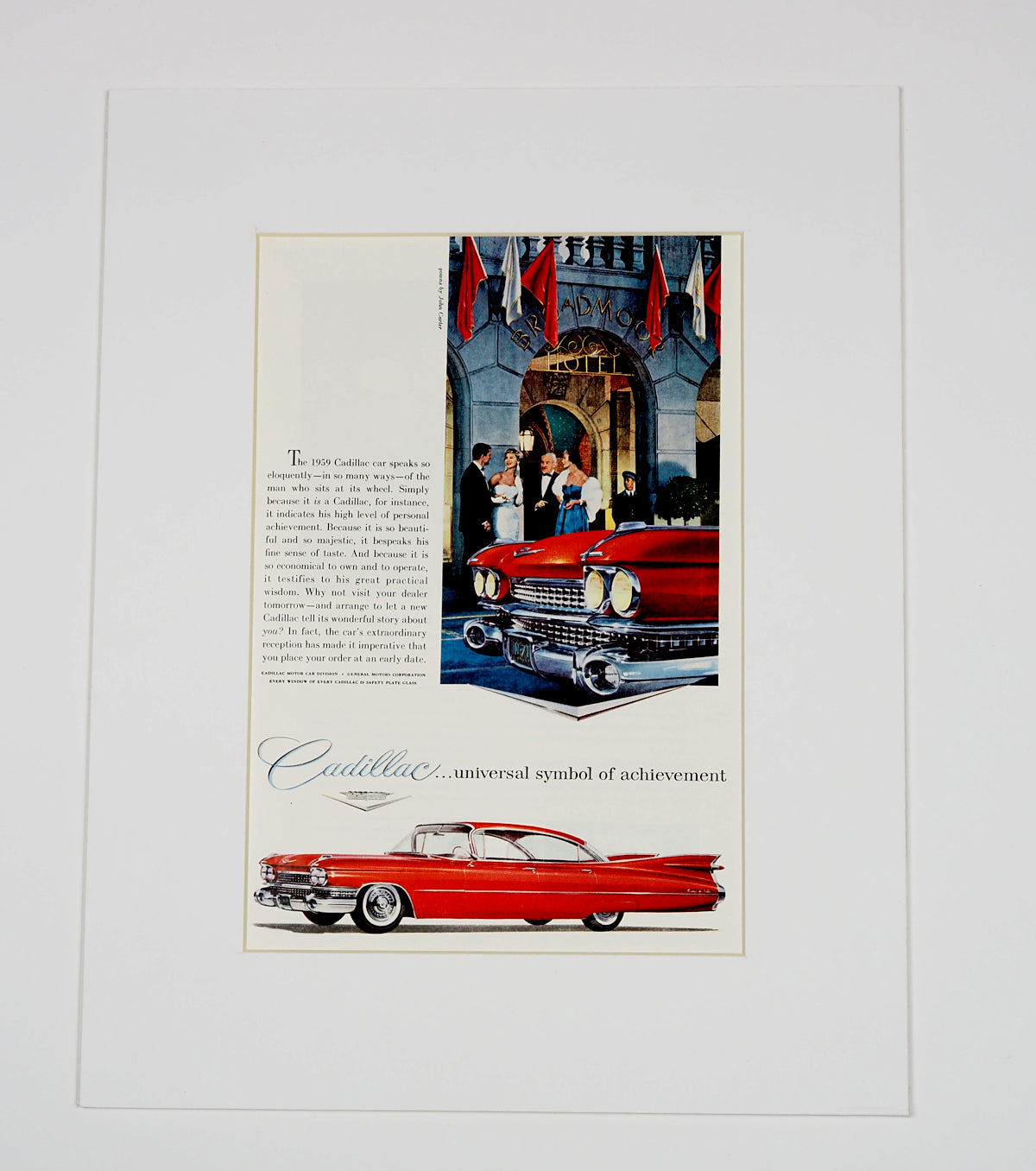 Cadillac Ad – 1959