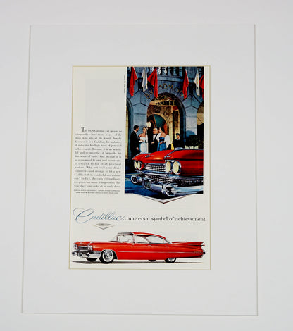 Cadillac Ad – 1959