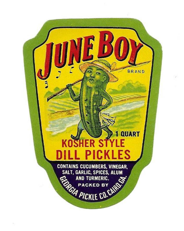June Boy Georgia Kosher Style Dill Pickles
