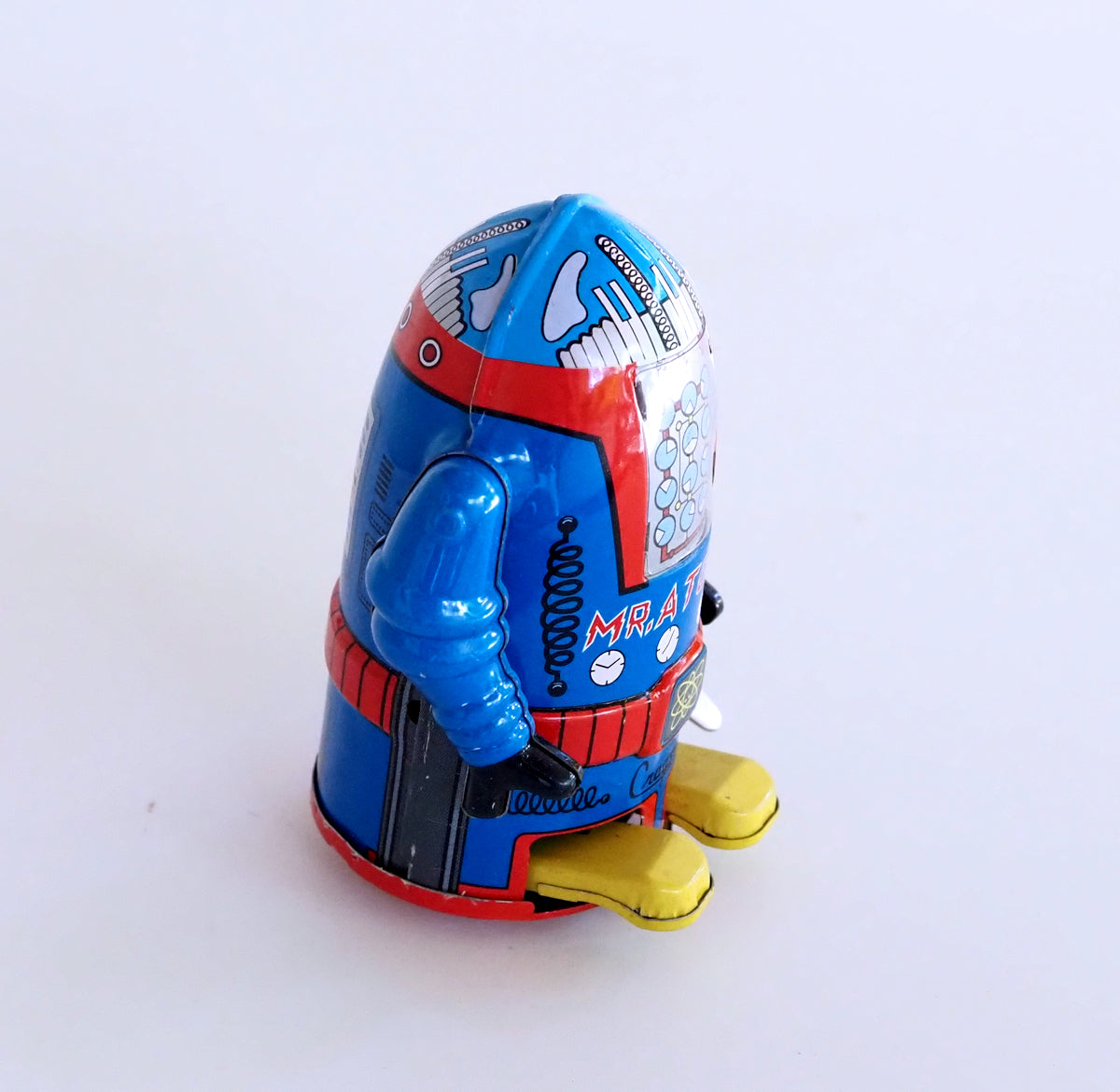 Mr. Atomic Tin Wind-Up Robot
