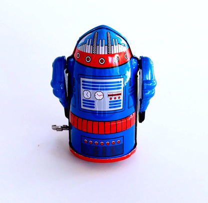 Mr. Atomic Tin Wind-Up Robot