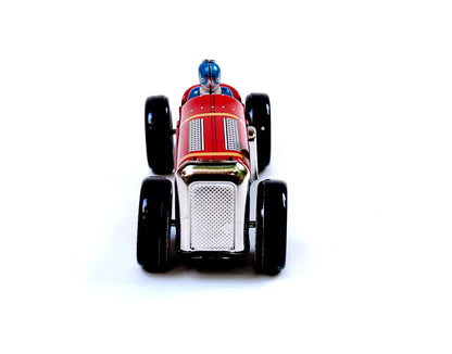 Red Racer #8 Tin Toy