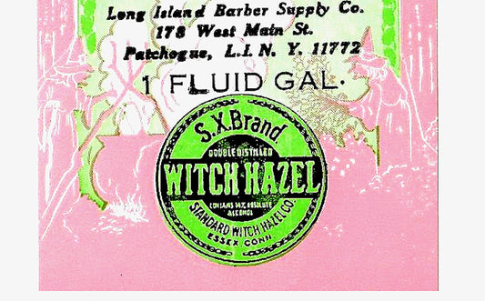 S-X Witch Hazel Vintage Label