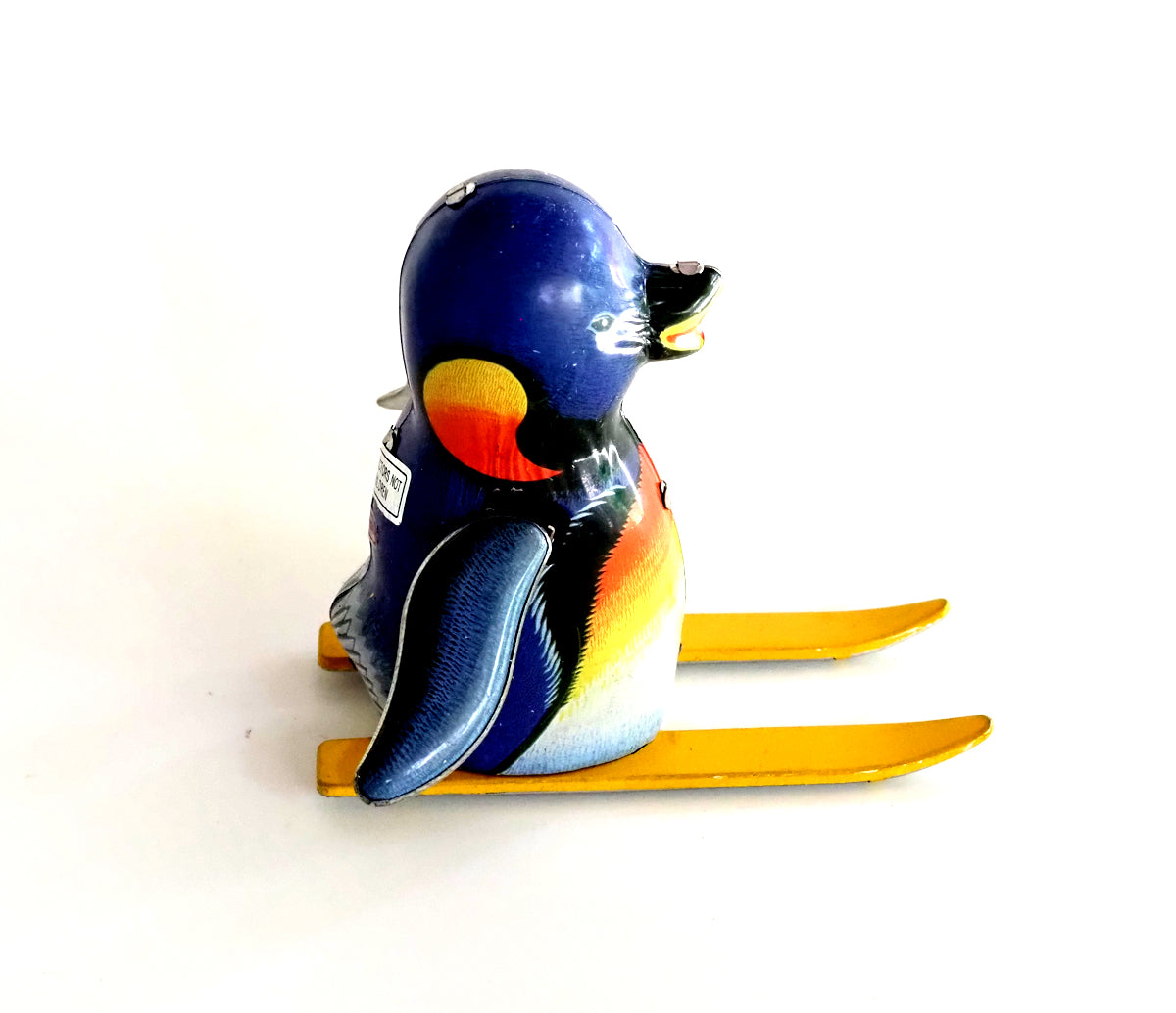 Skiing Tin Penguin Toy