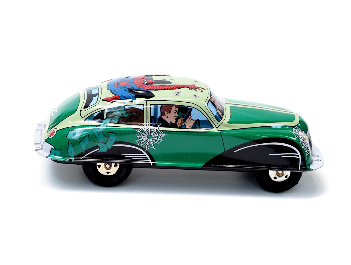 Amazing Spiderman Tin Friction Car