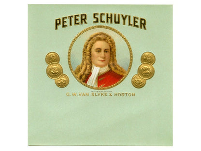 Peter Schuyler Outer Cigar label