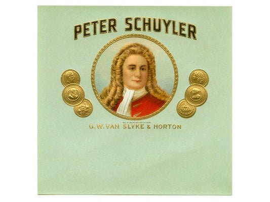 Peter Schuyler Outer Cigar label