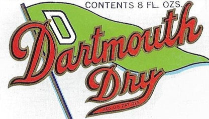 Dartmouth Dry Pale Ginger Ale Label