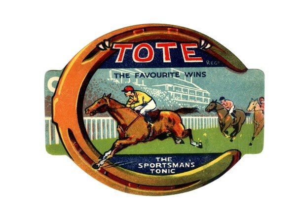 Tote Sportsman's Tonic Vintage Label