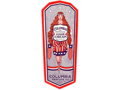 Columbia Hair Cream Beauty Label